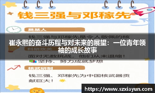 崔永熙的奋斗历程与对未来的展望：一位青年领袖的成长故事